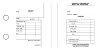 Bakery Multi-Purpose Salary Voucher Business Checks | BU3-7CDS02-MPS