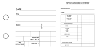 Tan Parchment Dual Purpose Voucher Business Checks | BU3-7TPM01-DPV