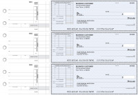 Blue Safety Itemized Invoice Business Checks | BU3-BLU01-TNV
