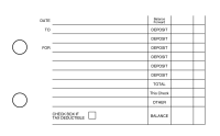Burgundy Marble Accounts Payable Business Checks | BU3-BMA01-DED