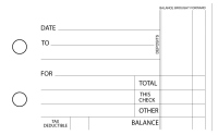 Fruit Standard Invoice Business Checks | BU3-CDS03-SNV