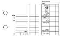 Teal Marble Multi Purpose Business Checks | BU3-EMA01-DEP