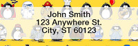 Jen Goode's Penguin Personalities Rectangle Address Labels | LRRJEN-06