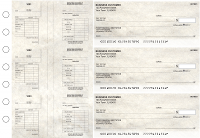 Granite Multi-Purpose Salary Voucher Business Checks | BU3-7CDS16-MPS
