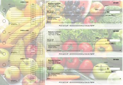 Fresh Produce Accounts Payable Designer Business Checks | BU3-CDS09-DED