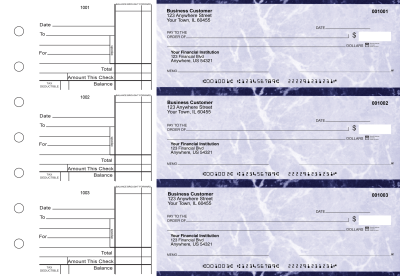 Blue Marble Standard Business Checks | BU3-LMA01-STA