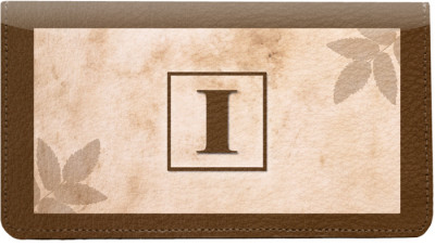 Monogram I Leather Cover | CDP-MONO1I