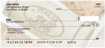 Poppin Corks Personal Checks | FOD-32