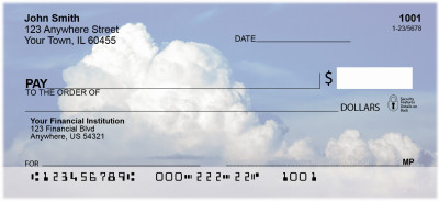 Clouds in the Sky Personal Checks | NAT-B4