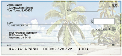 Beach Scenes Personal Checks | OPC-03