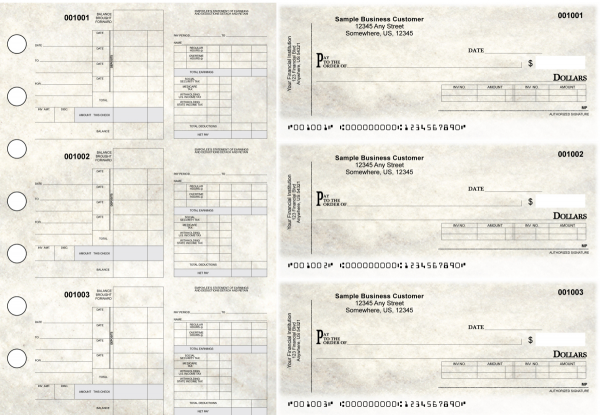 Granite Itemized Disbursement Payroll Designer Business Checks | BU3-7CDS16-IDP