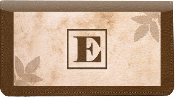 Monogram E Leather Cover | CDP-MONO1E