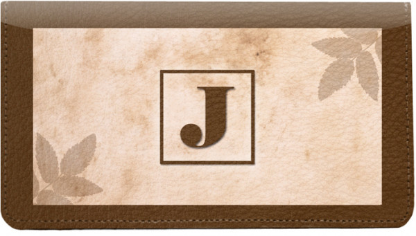 Monogram J Leather Cover | CDP-MONO1J