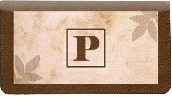 Monogram P Leather Cover | CDP-MONO1P