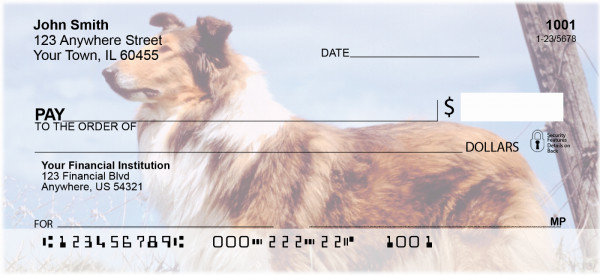 Collies Personal Checks | DOG-14